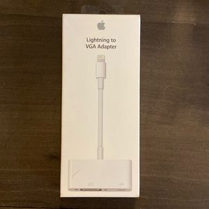 Apple Lightning to VGA adaptor in original box